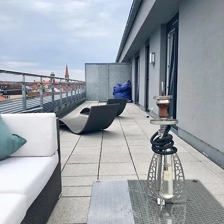 Exclusive Penthouse With Rooftop In The City * 뉘른베르크