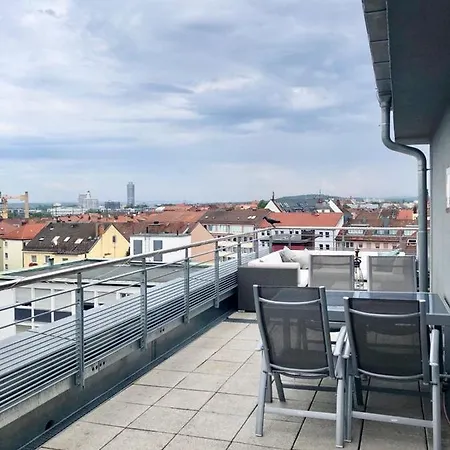 Exclusive Penthouse With Rooftop In The City 아파트 뉘른베르크
